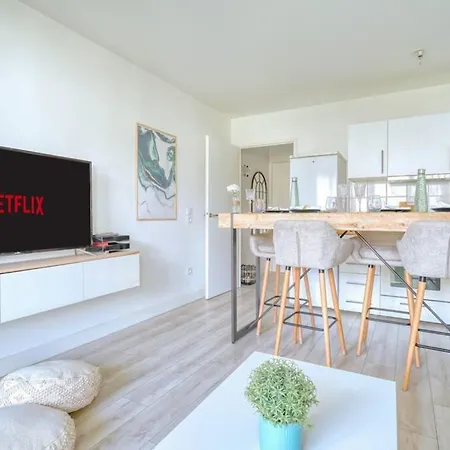 Apartment T2 Luxe Proche Paris Terrasse Parking Prive